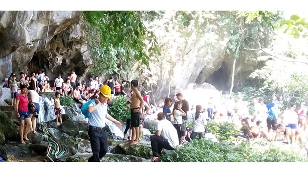 Thái Nguyên: Đánh thức tiềm năng du lịch suối Mỏ Gà - hang Phượng Hoàng