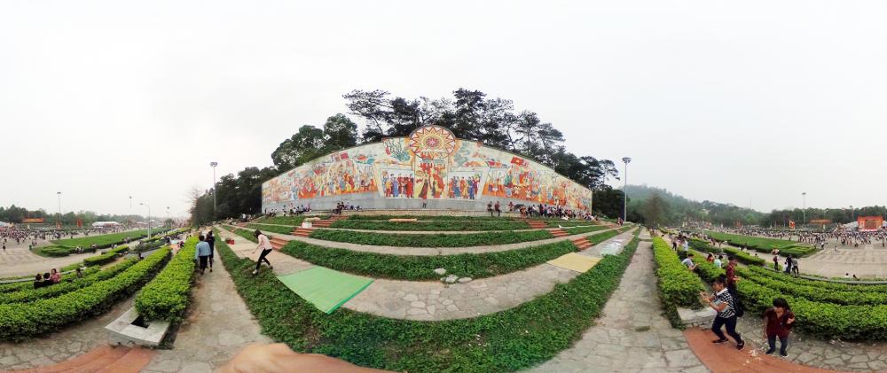 Chiêm ngưỡng di tích lịch sử Đền Hùng qua ảnh 360 độ