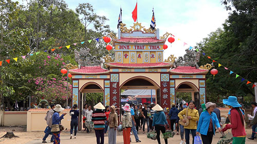 Bình Thuận: Chuẩn bị Lễ hội Văn hóa - Du lịch Dinh Thầy Thím năm 2018